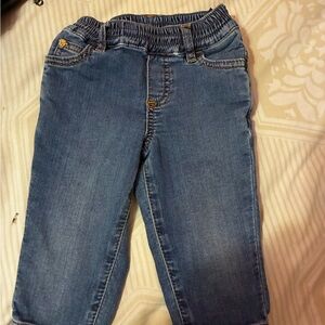 Versace Kids Denim Pull-On Jeans in Blue
